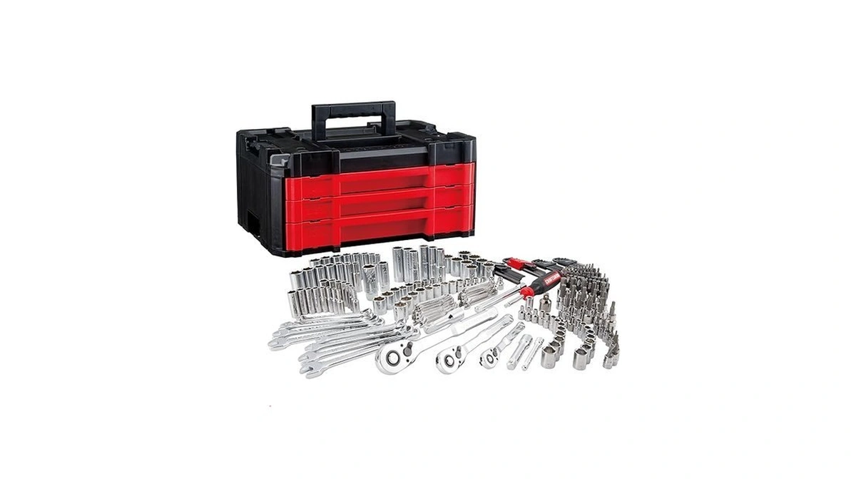 Craftsman 262-piece Mechanic Tool Set With 3-drawer Versastack Box, Sae