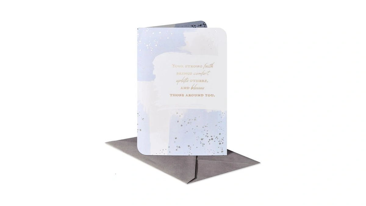 American Greetings Religious Thank You Card For Rabbi (wonderful)