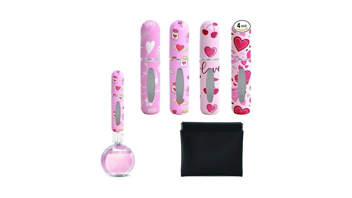 Perfume Travel Refillable Bottle– Portable Mini Sprayer,empty Perfume Bottles With