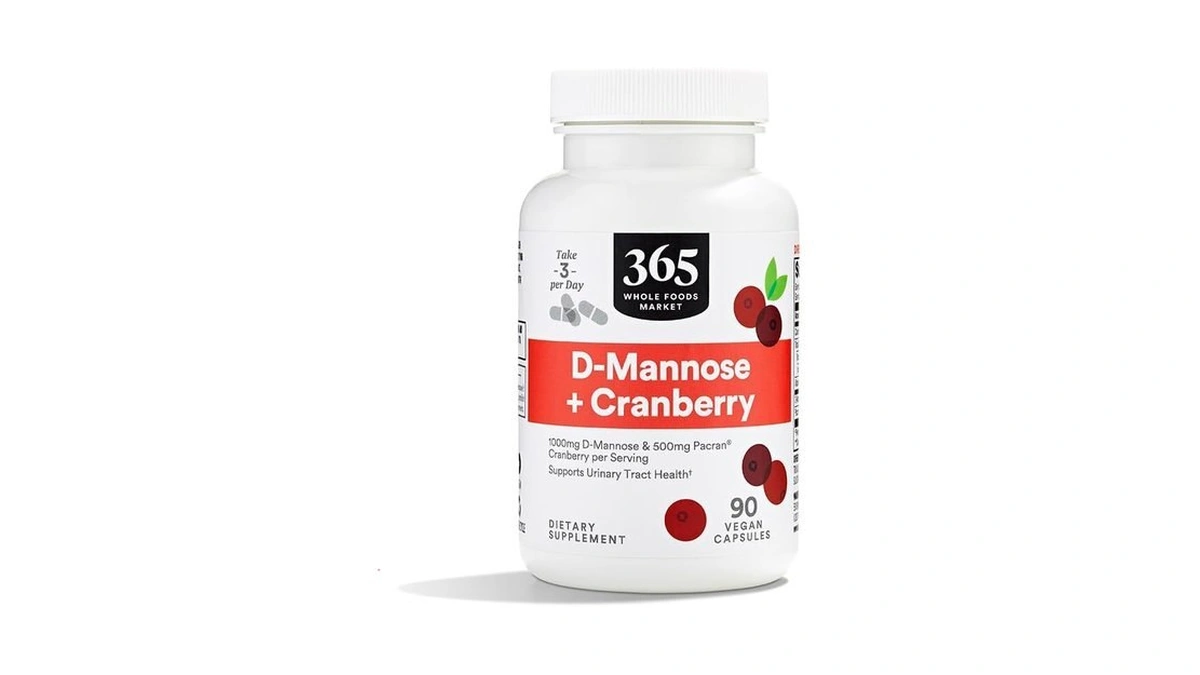 365 By Whole Foods Market, D-mannose With Cranberry, 90 Count