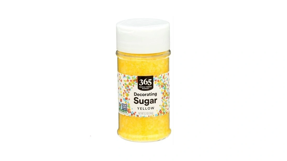 365 By Whole Foods Market, Yellow Decorating Sugar, 3.3 Ounce