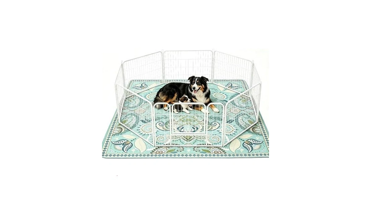 Deamoser Washable Pee Pads For Dogs, 2 Pack Reusable Puppy