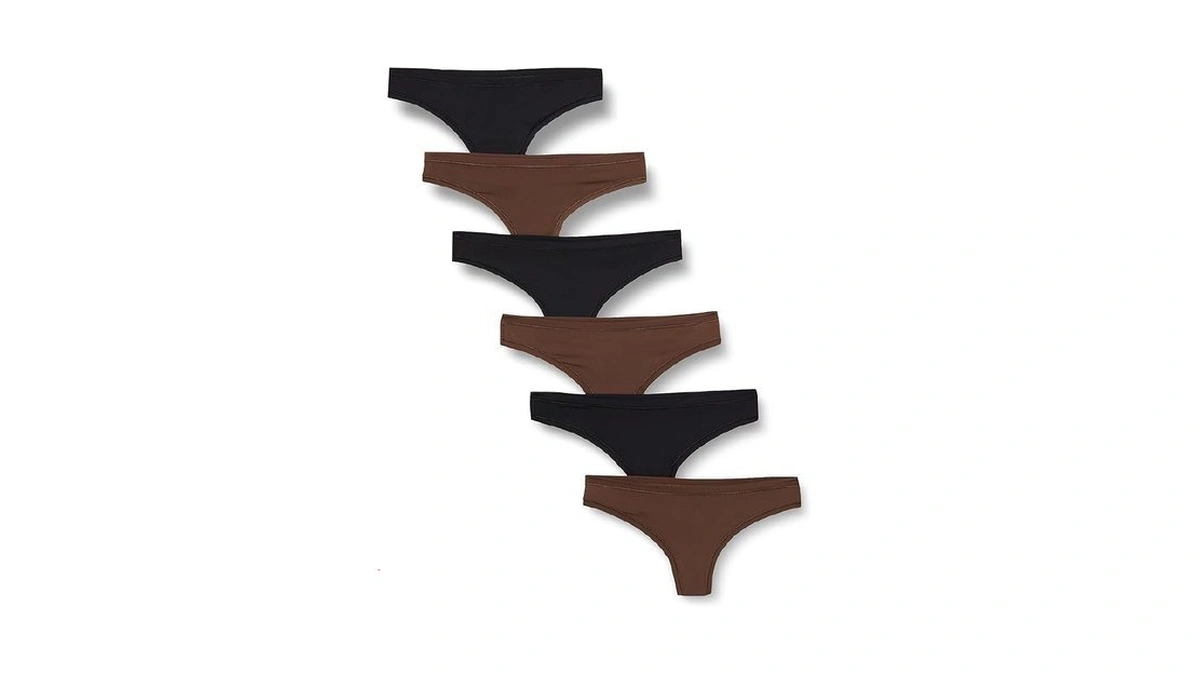 Amazon Essentials Women's Breathable Microfibre Seamless Panties (available In Plus