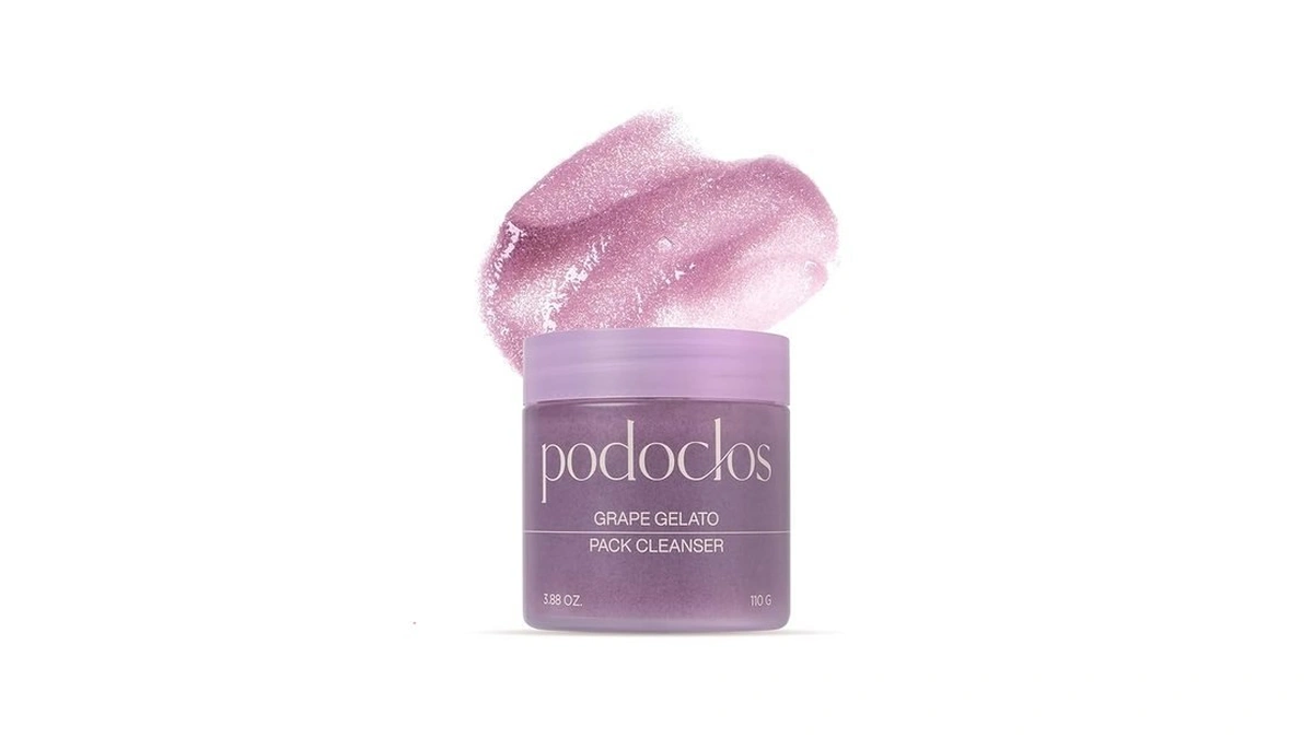 Podoclos Grape Gelato Pack Cleanser | Face & Body Exfoliating