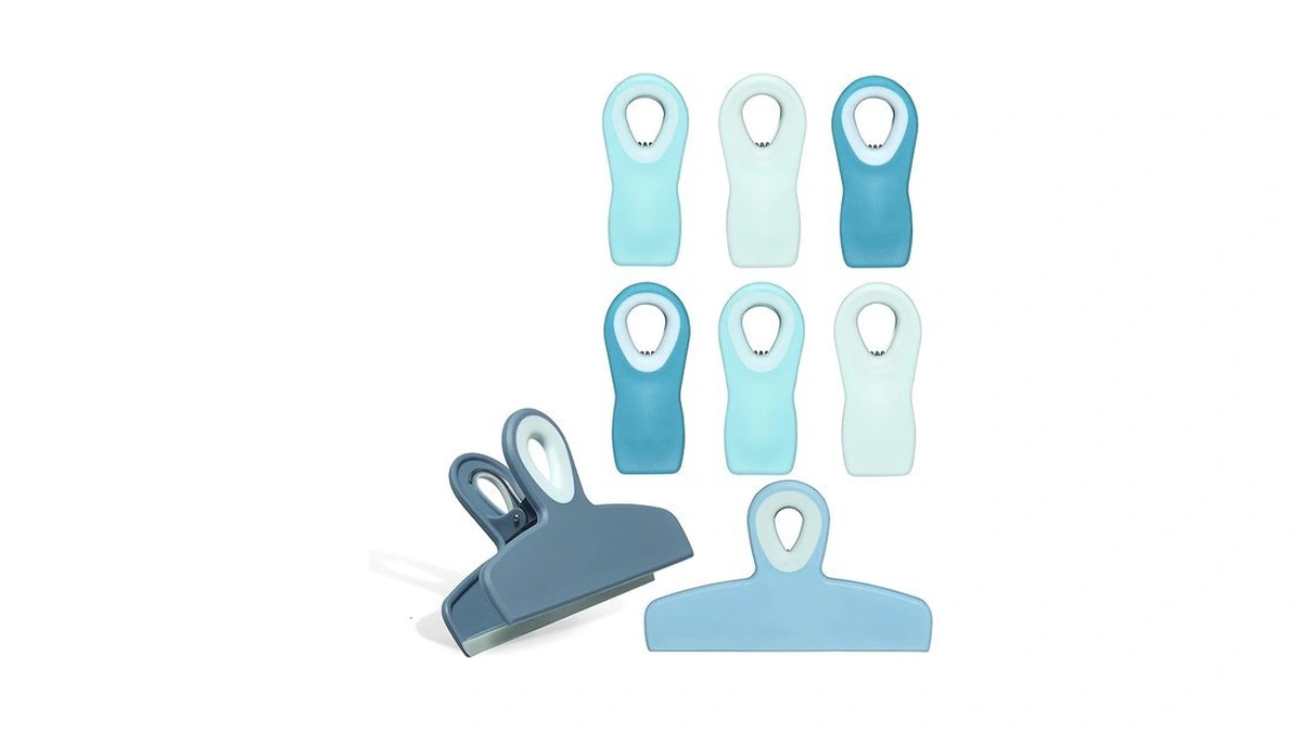 Cook With Color Bag Clips - Heavy Duty Chip Clip
