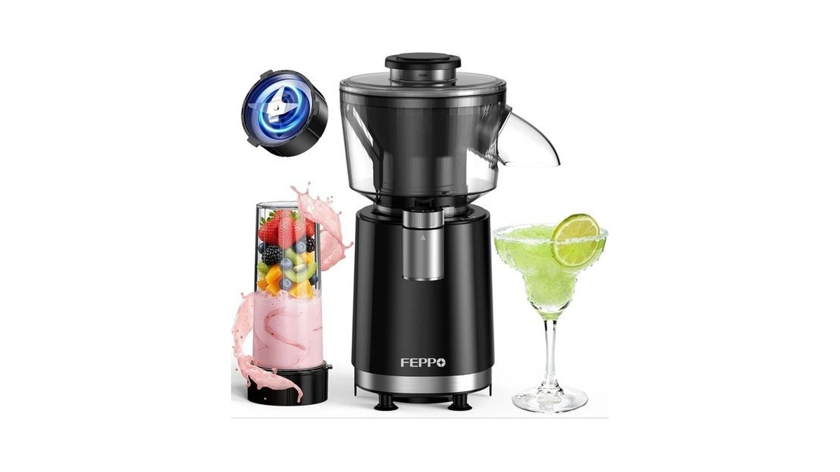 Feppo Snow Cone Machine & Smoothie Blender 2 In 1,