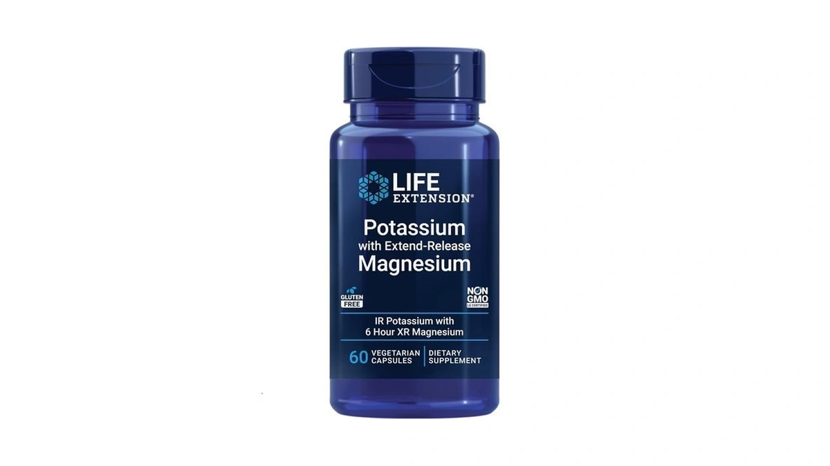 Life Extension Potassium With Extend-release Magnesium – Heart Health Supplement