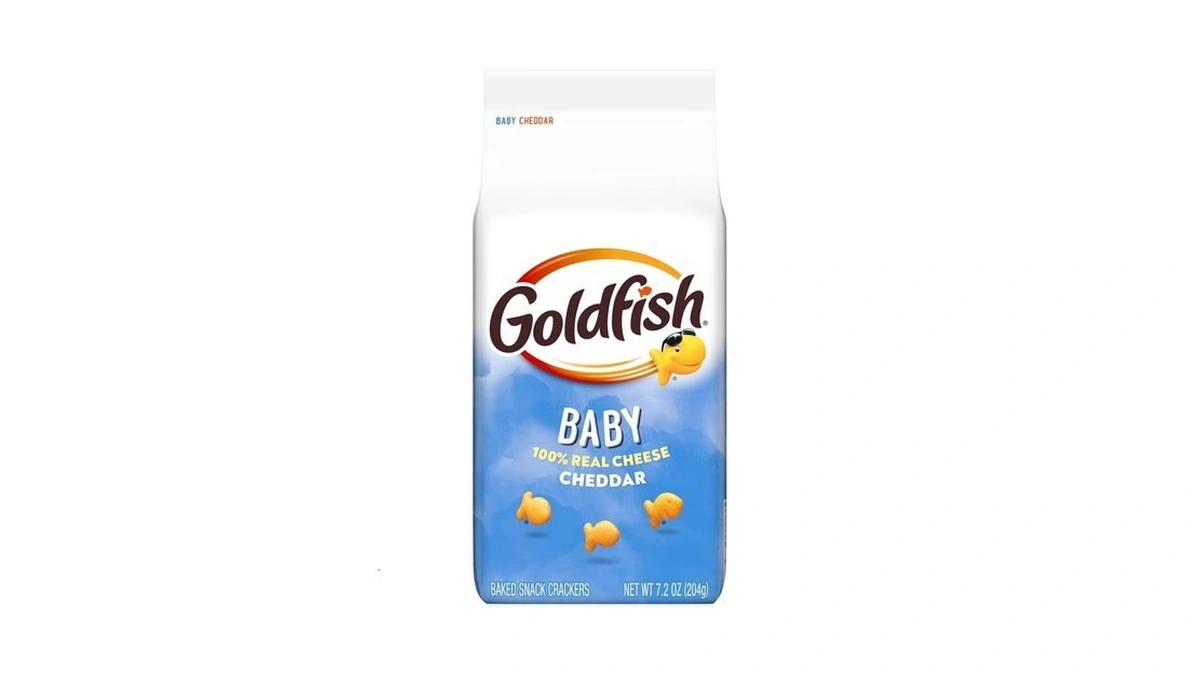 Goldfish Baby Cheddar Cheese Crackers, 7.2 Oz Bag