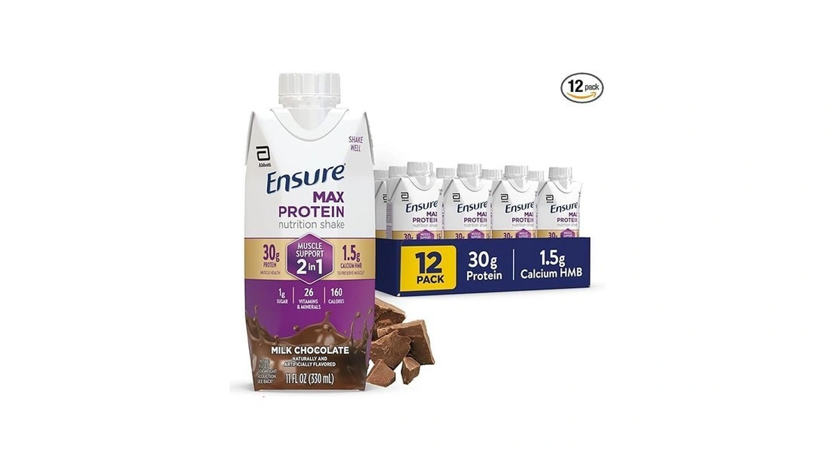 Ensure Max Protein Shake | 2-in-1 Muscle Support | 30g
