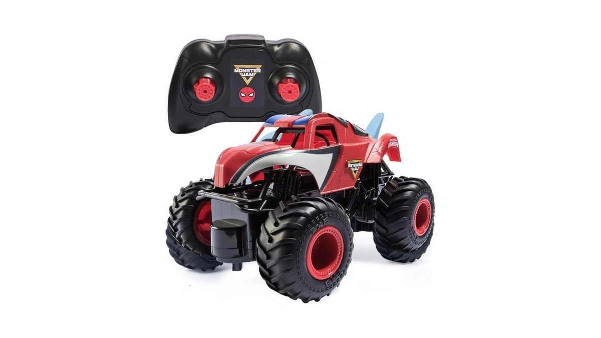 Monster Jam, Marvel The Amazing Spider-man Rc Monster Truck, 1:24