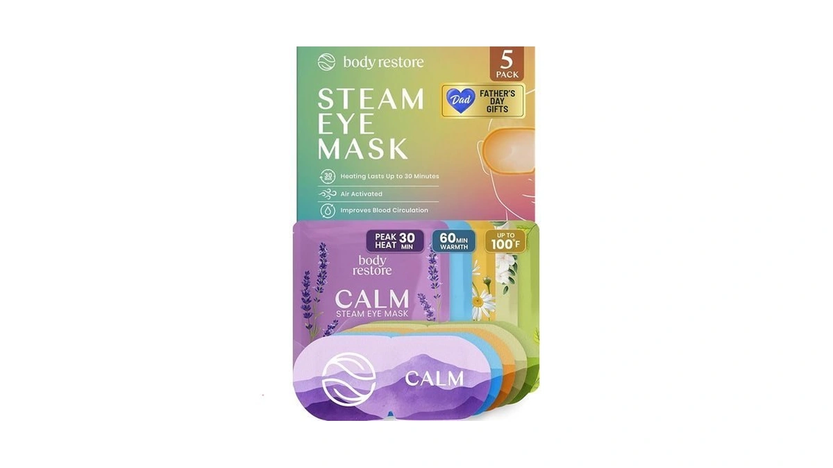Body Restore Heated Eye Mask For Dry Eyes 5 Pack