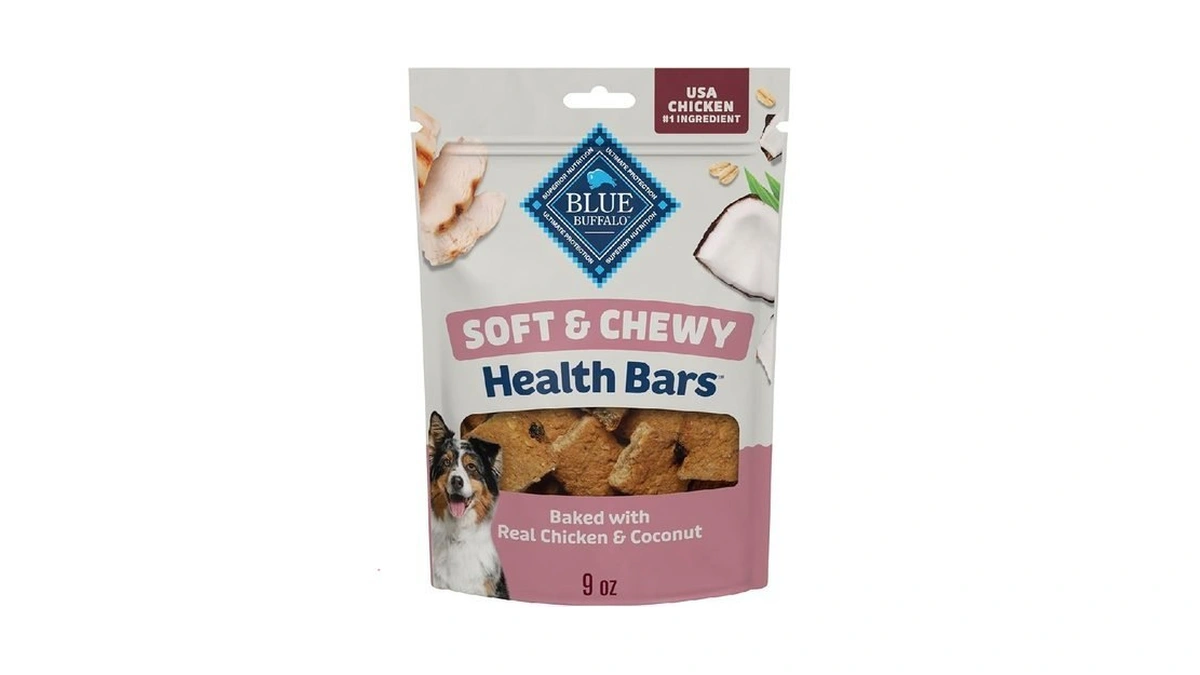 Blue Buffalo Soft & Chewy Health Bars, Baked With Real