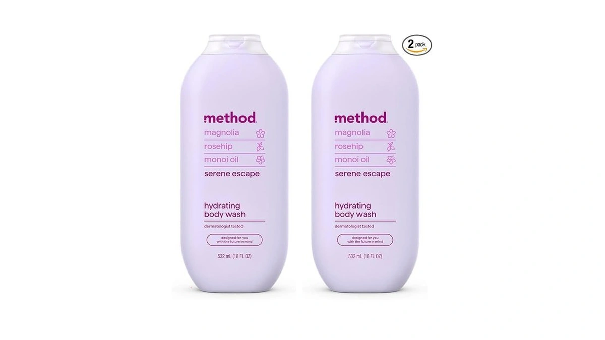 Method Body Wash,serene Escape,magnolia + Rose Hip + Monoi Oil