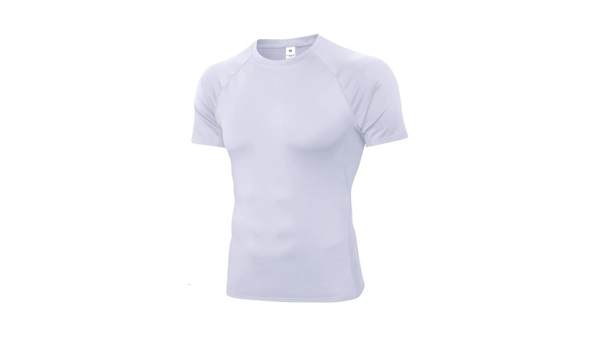 Cici Five Men's Compression Shirt Short Sleeve Athletic Workout T