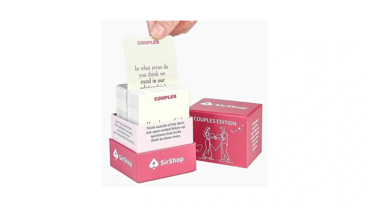 Sirshop Conversation Cards For Couples150 Pc,we're Not Really Strangers,couple Games