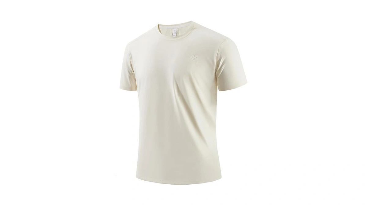 Senbwl Mens Seamless Workout T-shirts Lightweight Moisture Wicking Running Hiking