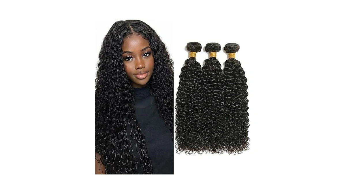 1b Jerry Curly Bundles Human Hair 3 Bundles Deal 10a