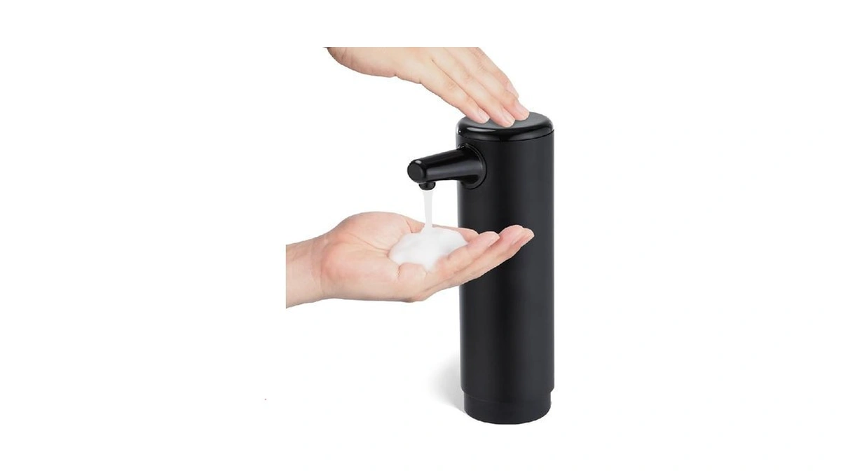 Home Zone Living Foaming Hand Soap Dispenser With Matte Black
