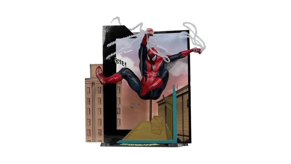 Mcfarlane Toys- Marvel Spider-man (spider-man #6) 1:10th Scale Collectible With