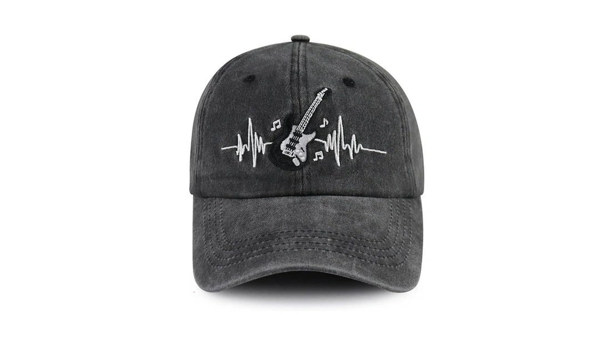 Guitar Accessories Hats For Men Women, Cool Music Decor Baseball