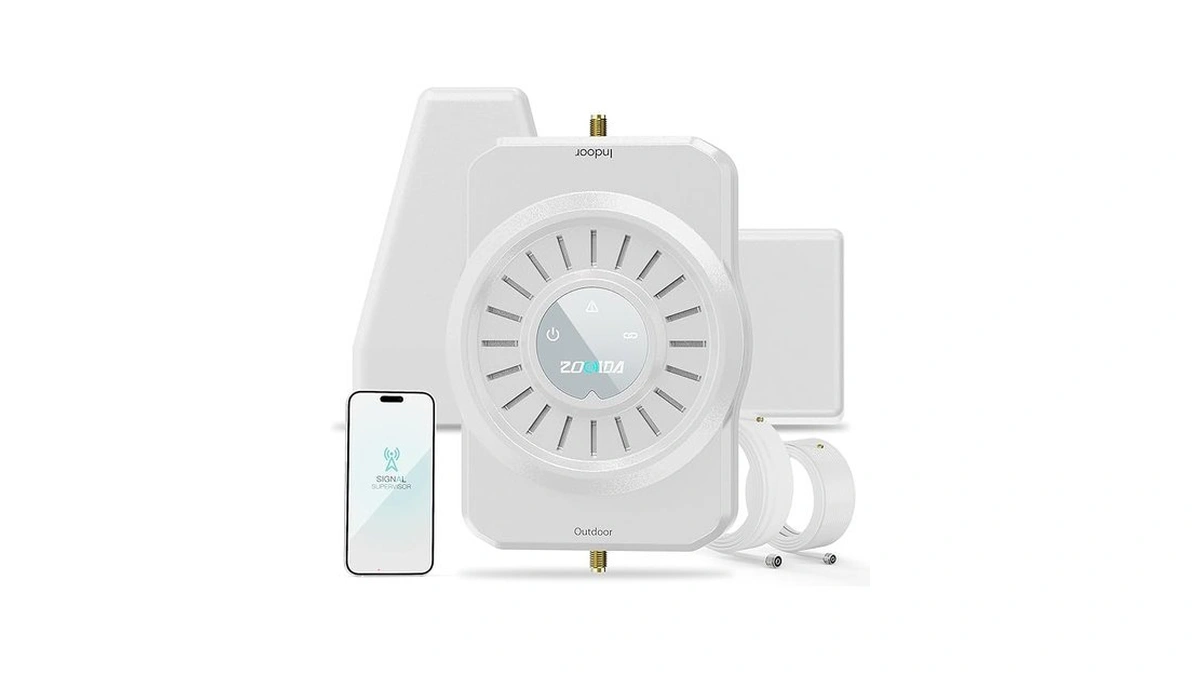Zorida Cell Phone Signal Booster For Home Multi-room, Cell Phone
