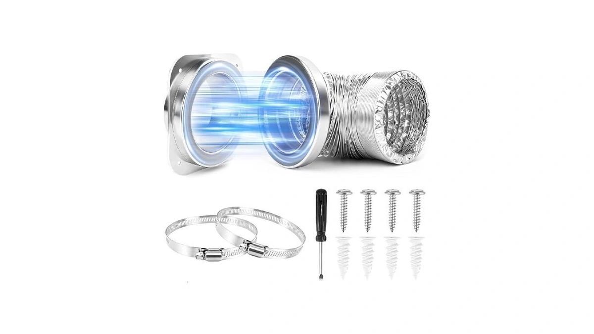 Magnetic Dryer Vent Coupling – Easy Quick Connect & Disconnect