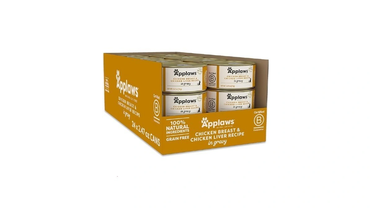 Applaws Natural Wet Cat Food In Gravy, Made With Limited