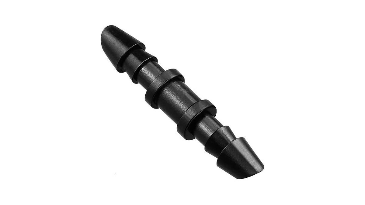 Kepmix 120 Pcs Drip Irrigation 1/4" Barbed Coupling Fittings, Drip