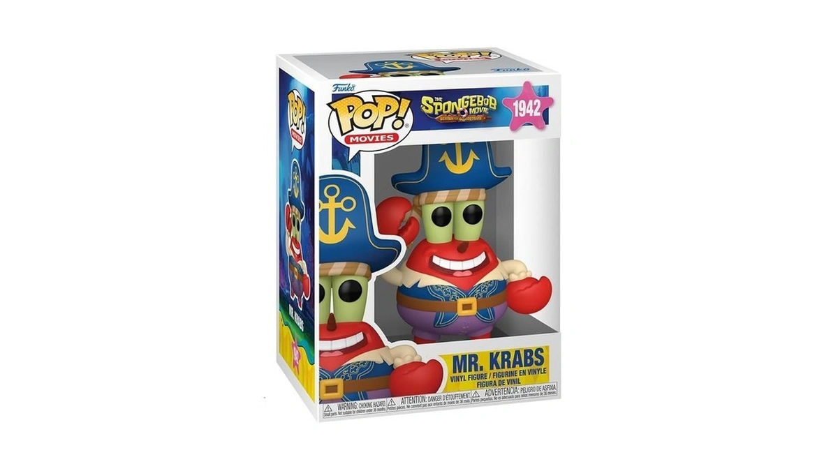 Funko Pop! Movies: The Spongebob Movie - Mr. Krabs -