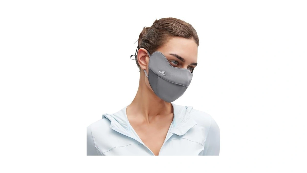 Sun Protection Uv Face Mask Women Upf 50+ Cooling Face