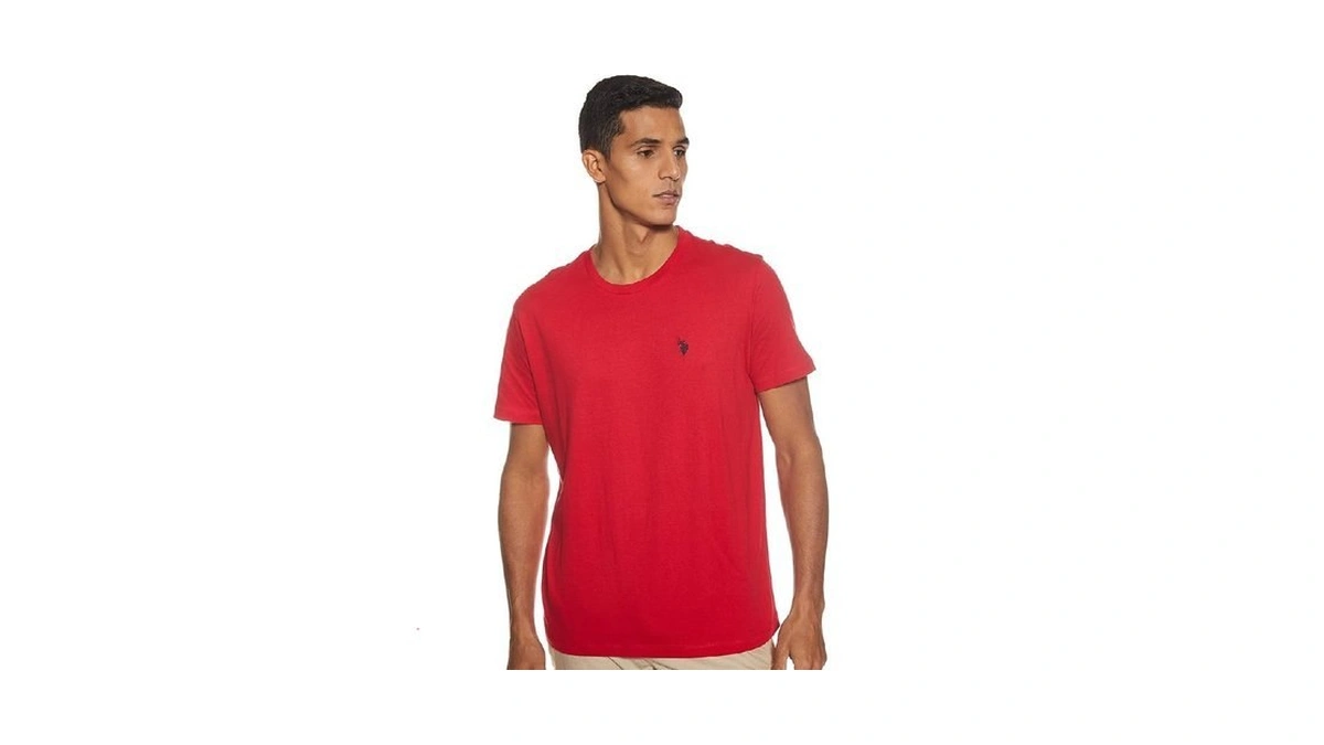 U.s. Polo Assn. Men's Crew Neck Small Pony T-shirt, Engine