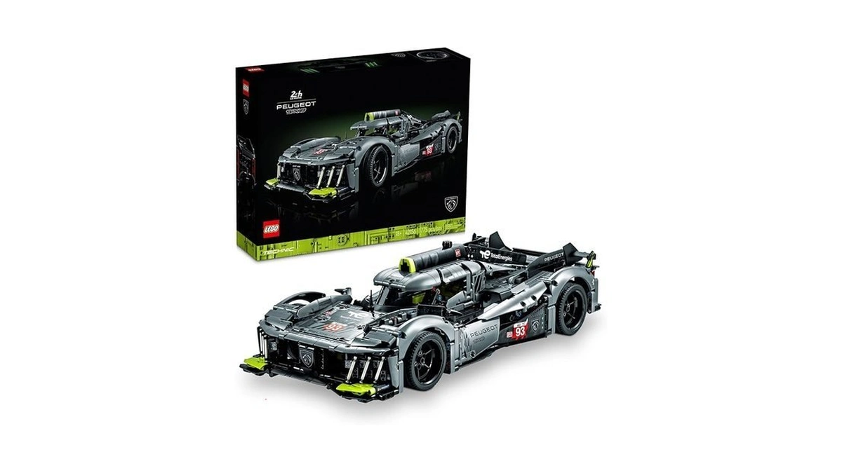Lego Technic Peugeot 9x8 24h Le Mans Hybrid Hypercar 42156
