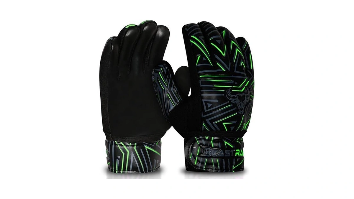 Beast Rage Youth Goalkeeper Gloves For Kids,boys,girls,soccer Goalie Gloves Anti-slip