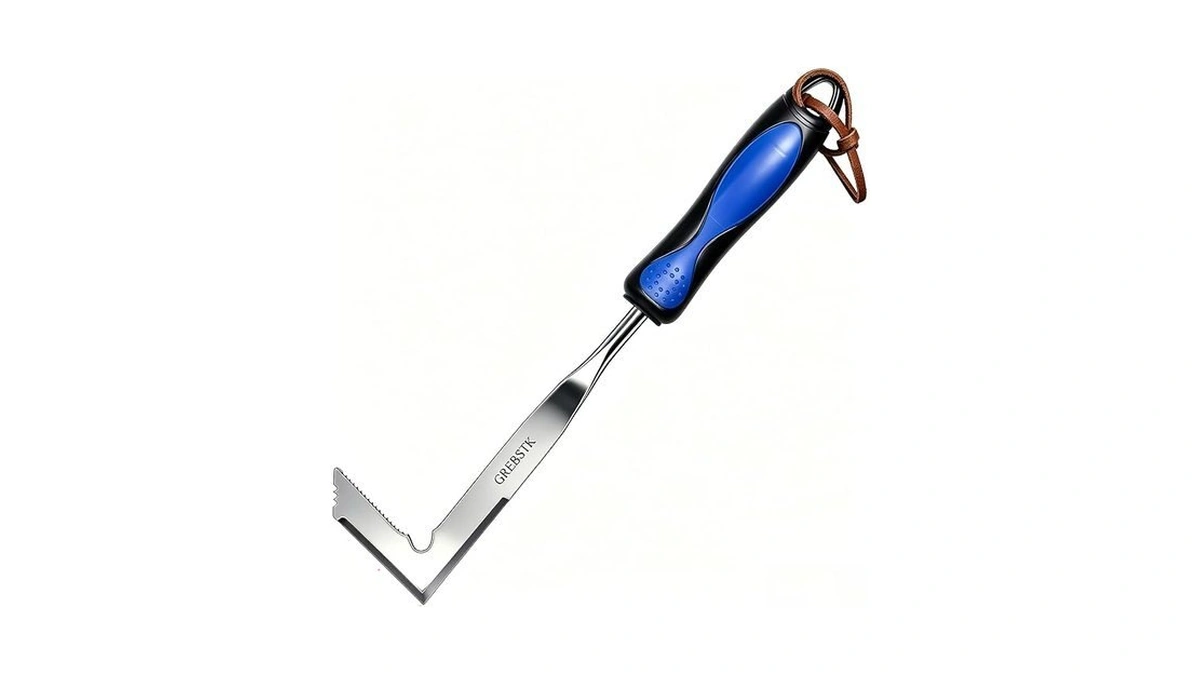 Grebstk Crack Weeder Crevice Weeding Tool Stainless Steel Manual Weeder