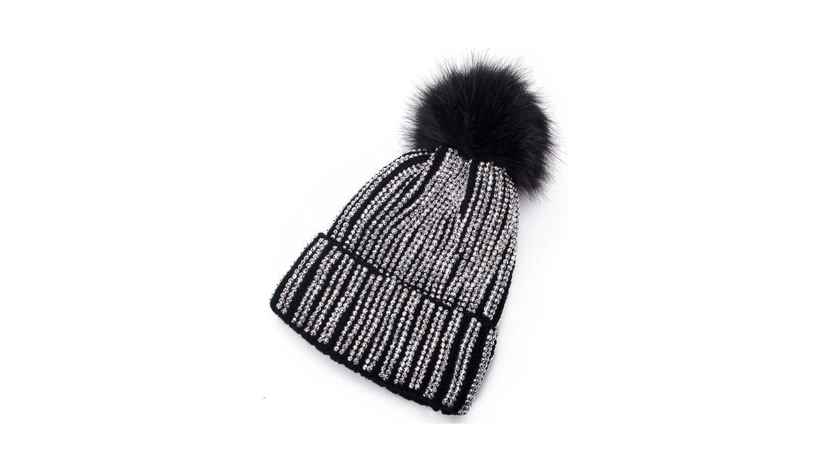 Lawliet Womens Faux Fur Pom Pom Beanie Ski Hat Cap