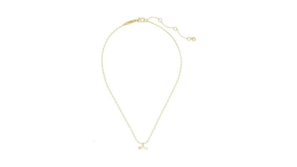 Kate Spade New York What's Your Sign Mini Pendant, Libra,