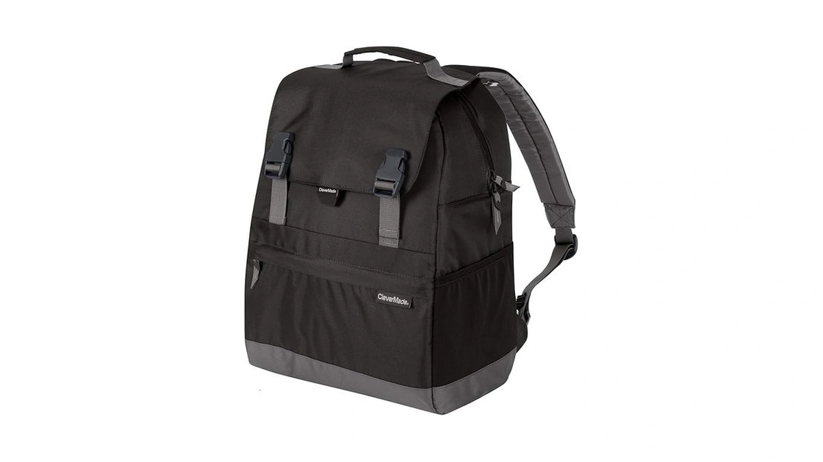 Clevermade Insulated Backpack Cooler Bag - 18 Can Leakproof Cooler