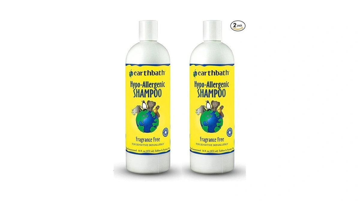 Earthbath, Hypoallergenic Dog Shampoo - Fragrance Free Dog Shampoo For