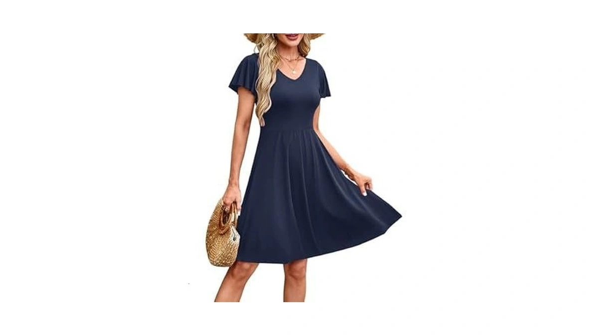 Molerani Womens Summer Dresses 2026 - Casual A-line Sundress With