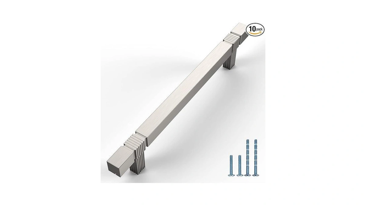 Aootoch 10 Pack 5 Inch Cabinet Pulls Brushed Nickel Kitchen