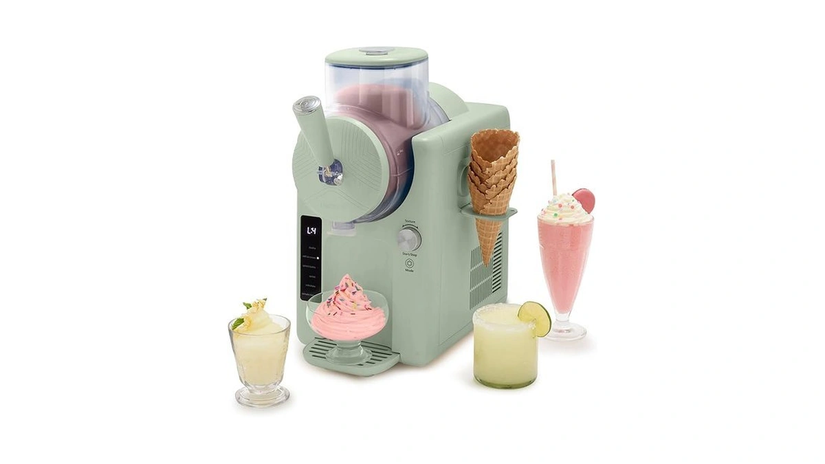 Greenpan Frost Ice Cream Maker & Slushie Machine, Soft Serve,