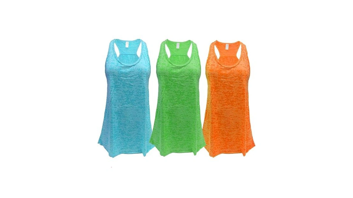 Womenβs Flowy Racerback Tank Top β Lightweight Athletic Sleeveless Workout