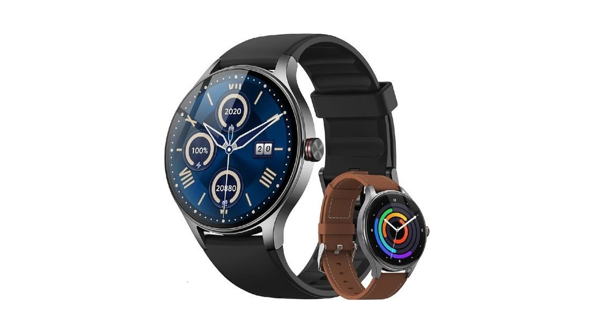 Smart Watch For Men Android Iphone [2 Bands], 1.27'' Hd