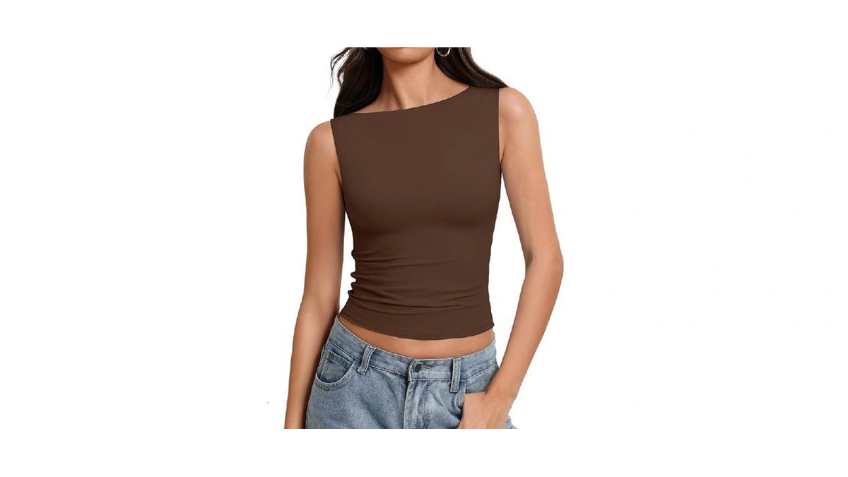 Avidlove Boat Neck Going Out For Women Double Lined Cute