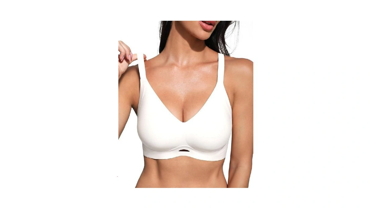 Obind Wireless Jelly Bras For Women Push Up Seamless Comfort