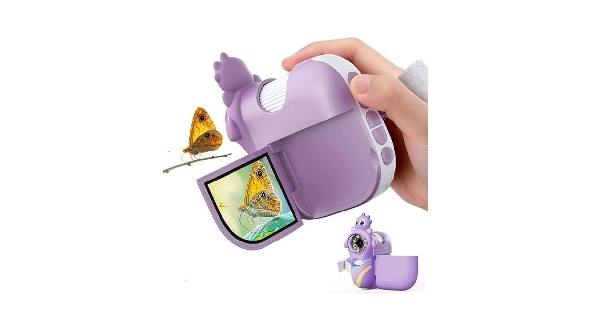 Zynoscope Microscope For Kids 1000x Magnification, 3-in-1 Handheld Portable Digiscope