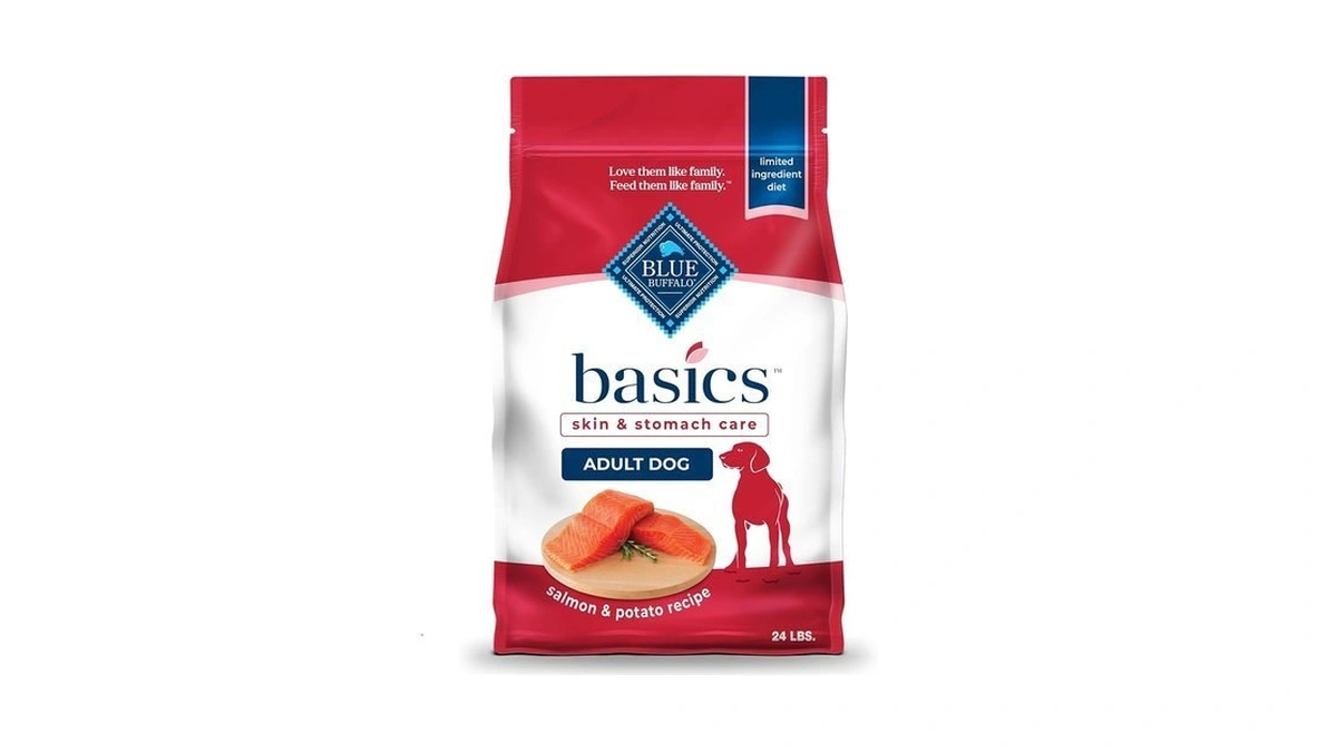 Blue Buffalo Basics Adult Dry Dog Food, Skin & Stomach