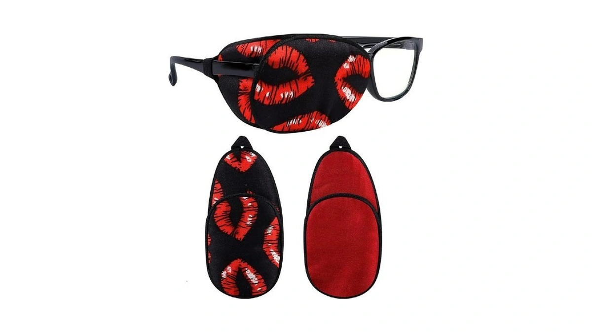 Ezakka Eye Patches For Adults, Eye Patch For Glasses, Silk