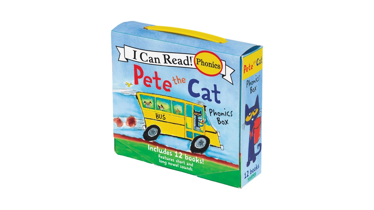 Pete The Cat 12-book Phonics Fun!: A Box Of 12