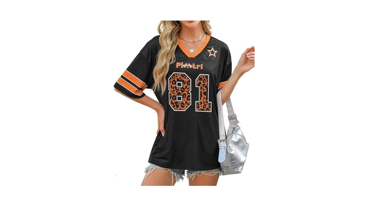 Racing Shirt Women Number Print Jersey T-shirt Funny Racing Apparel